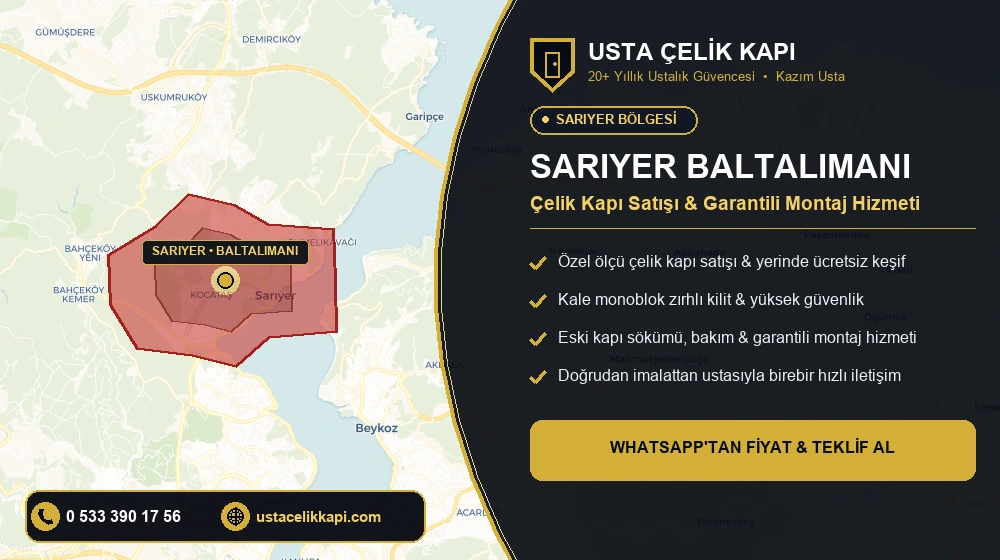 Sarıyer Çelik Kapı