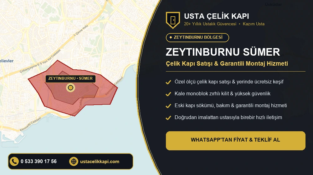 Zeytinburnu Çelik Kapı